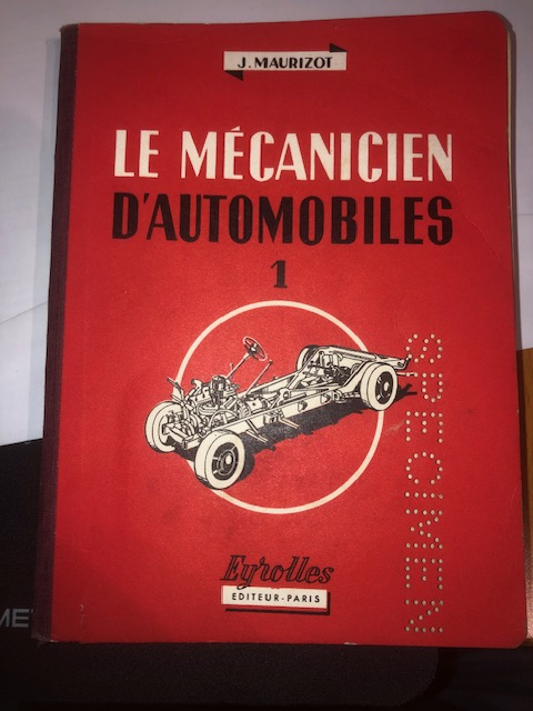 Le Mécanicien d'automobiles, J Maurizot