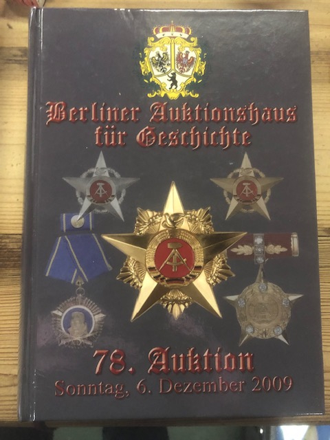 Catalogus Berliner Auktionshaus für Geschichte 78