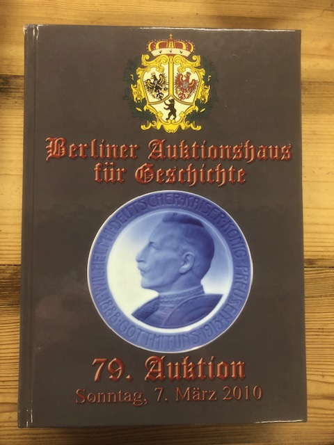 Catalogus Berliner Auktionshaus für Geschichte 79