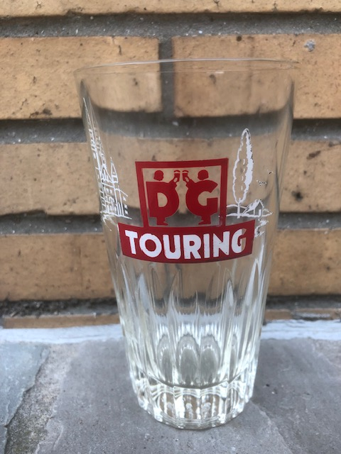 Ancien verre a bierre De Geest Touring Alost