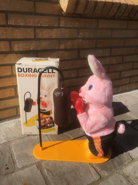 Duracell konijn, bokser, Boxing bunny