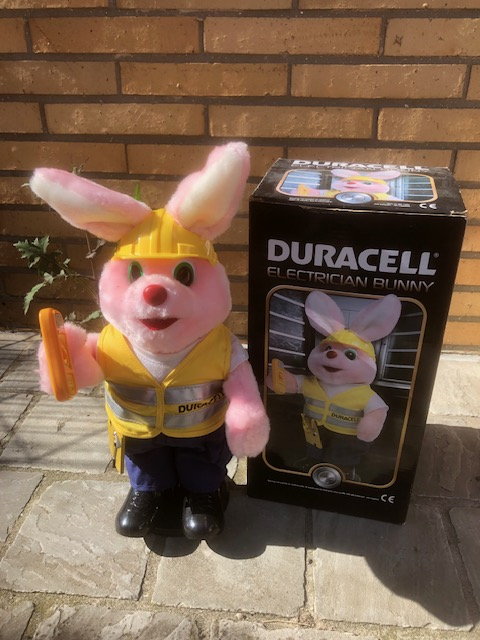 Duracell, konijn, elektrieker , electrician bunny