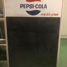 Pepsi cola, blikken krijtbord uit 1967