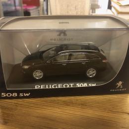 Peugeot 508SW zwart Norev 1/43