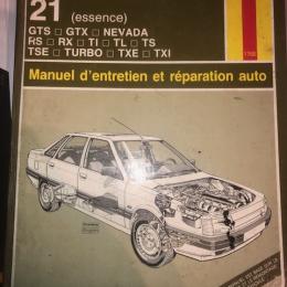 Haynes Renault 21, benzine, werkplaatskandboek