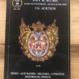 Jan K. Kube militaria veiling Catalogus 116