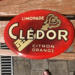 Clacoide reclamebordje Limonade Clédor