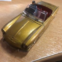 Dinky Toys 114 TRIUMPH SPITFIRE Goud metallic verf