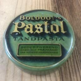 Blikken doosje Pastol Boldoot's Tandpasta