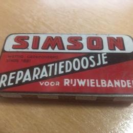 Simson reparatiedoosje voor rijwielbanden