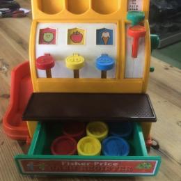 Vintage Fisher Price kassa 1974