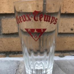 Oud bierglas Vieux Temps