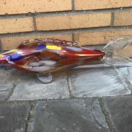 Vis uit Murano glas 42cm