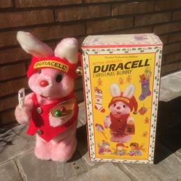 Duracell, kerst konijn, in doos, Christmas bunny