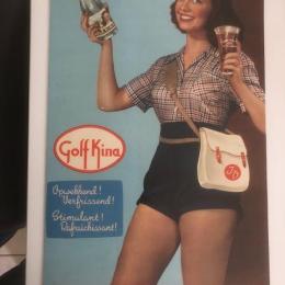 Kartonnen reclame Meiresonne, Golf Kina